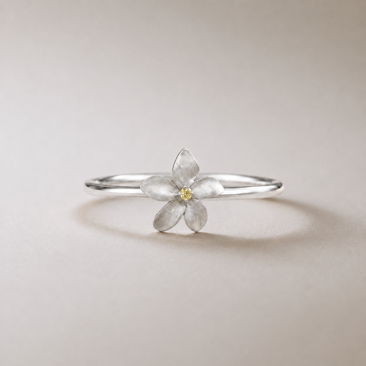 Jasmine Ring Blanc