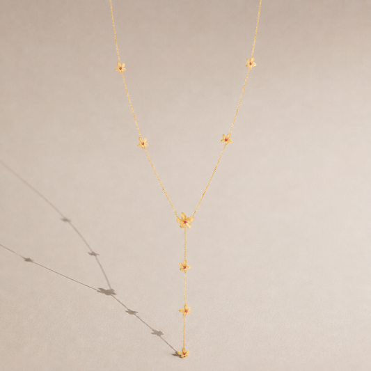 Jasmine Statement Necklace Doré