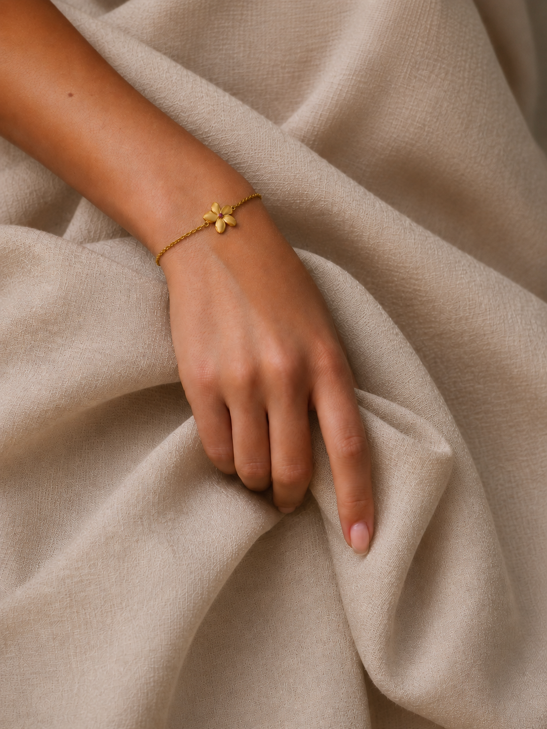 Jasmine Bracelet Doré